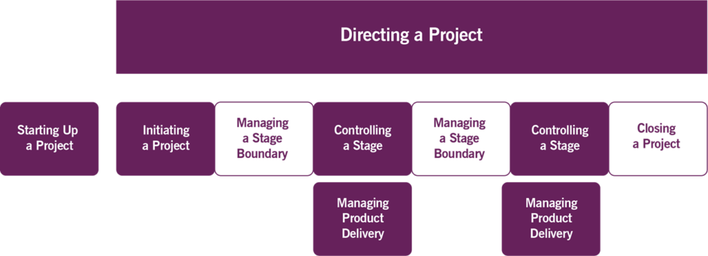 Figure 2.2 PRINCE2 project management processes